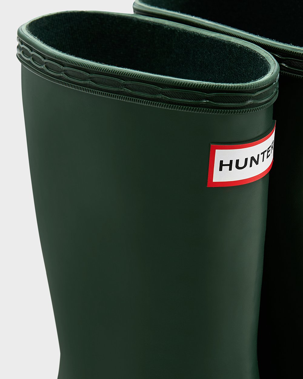 Botas De Agua Hunter Niños Original First Classic - Verde - Argentina 8501TBKCP